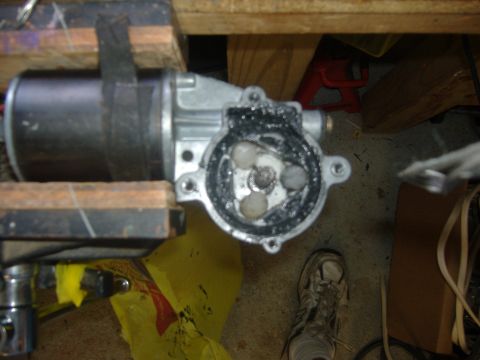 1989 Ford Bronco - When you removed the broken bushings, you probably removed a lot of grease also. It was then the triangle inside was uncovered. Put the new…