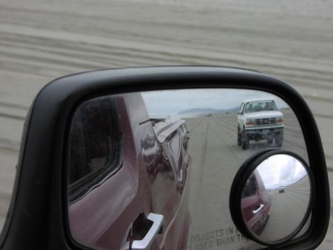 1996 Ford Bronco - Driving along the beach. (by The Heyer's, 5/20/2006)