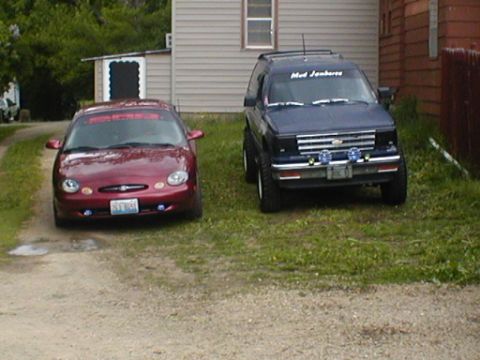 1998 Ford Taurus - My winter truck 1991 S10 Blazer 4X4 3 inch body lift and 31 inch BGF Mud Tires