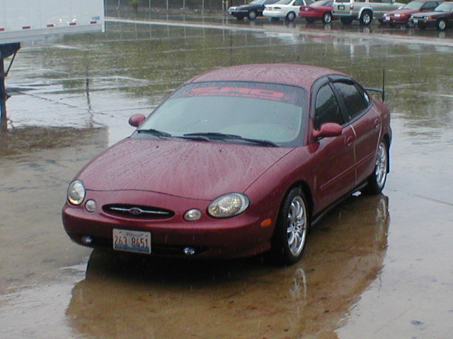 My taurus in the rain