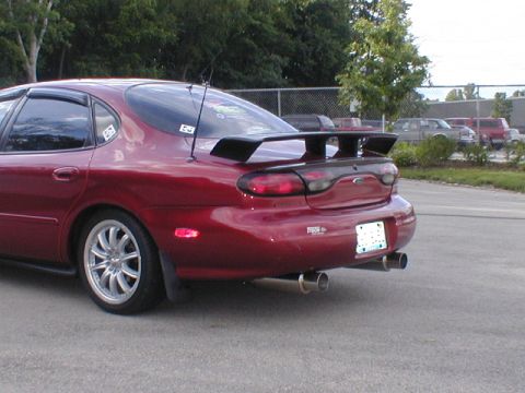1998 Ford Taurus - I finily got my other OBX (B5) muffler so I could finish my exhaust system
