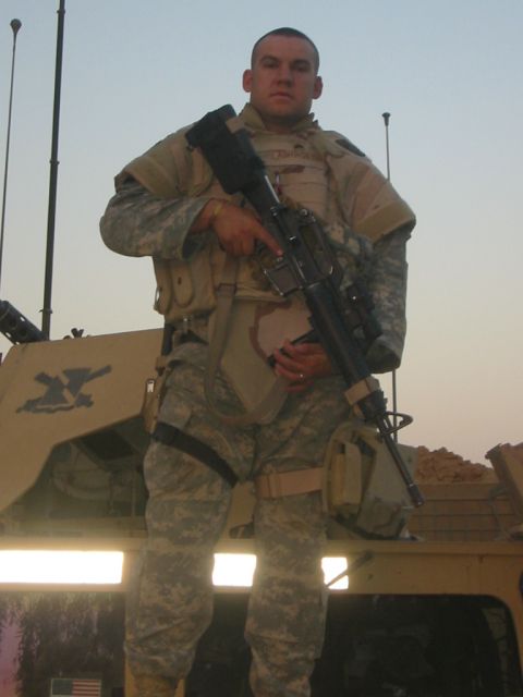 1986 Ford Bronco - me in Ar Ramadi, Iraq.