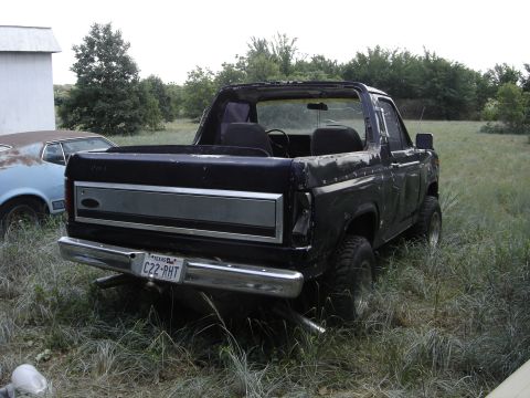 1980 Ford Bronco - Rear View
