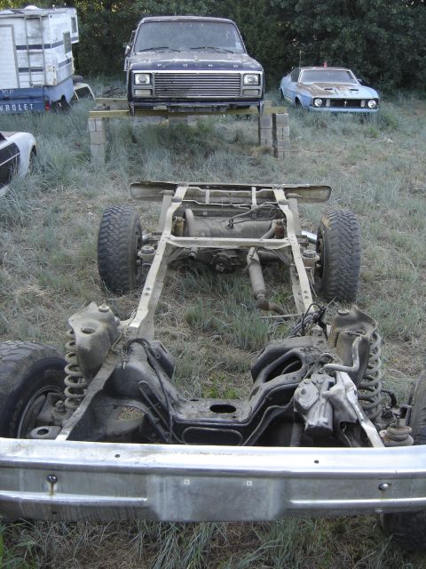 1980 Ford Bronco - Look Ma, no body!!