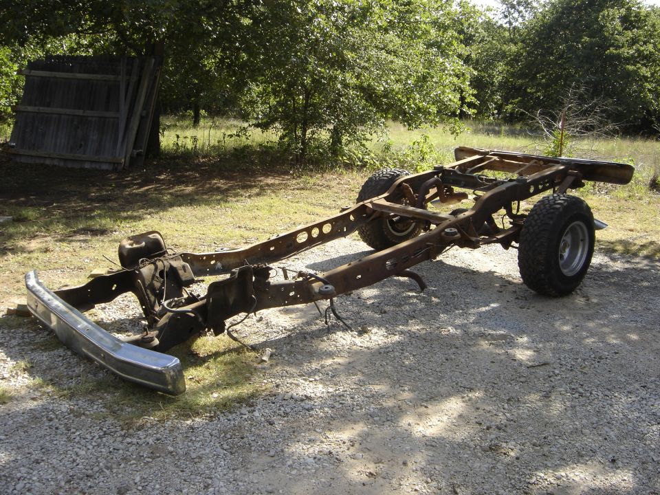 Stock TTB Axle Removed From Frame