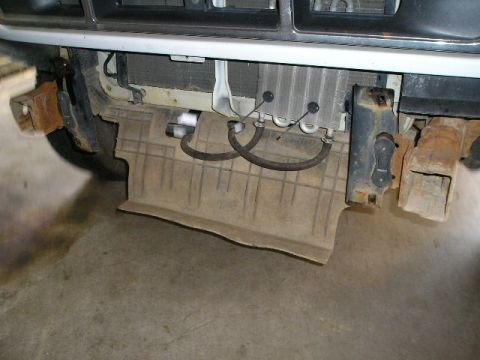1995 Ford Bronco - After front bumper removed