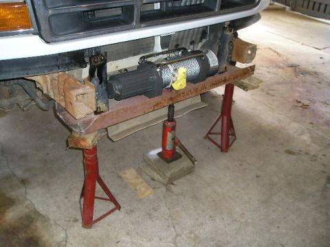 1995 Ford Bronco - Testing for fit