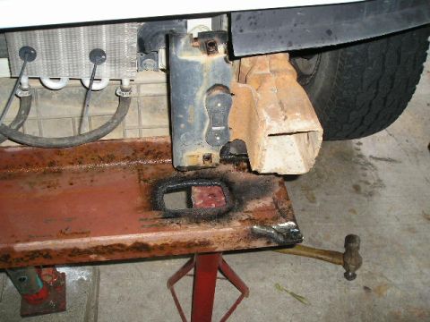 1995 Ford Bronco - After cuts were made