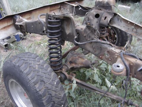 1980 Ford Bronco - Dana 44 Axle & Springs Under Frame
