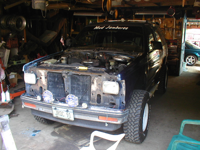 My 91 getting ready for a paint job
