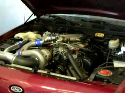 1992 Ford Crown Victoria - Glowing headers!!!