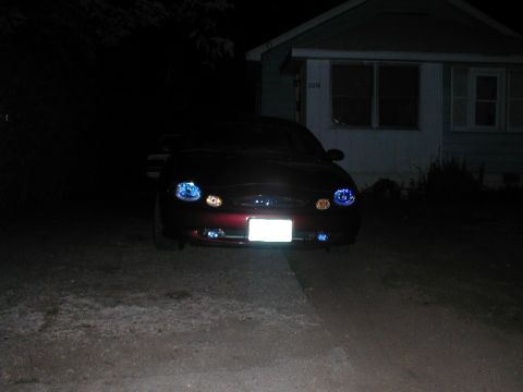 1998 Ford Taurus - My l.e.d headlights