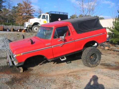 1979 Ford Bronco - HERE'S THE BASIC STORY: I took it to Appalachian Off-Road in Jasper, GA. I expected it back in a maximum of 2 or 2 1/2 months. The owner, K…