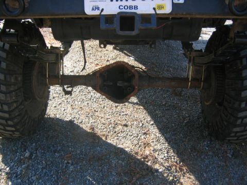 1979 Ford Bronco - axle is done and ready to go right?