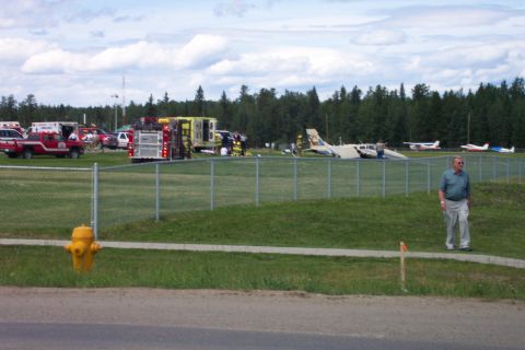 1987 Ford Bronco - Plane crash outside my work on July 11/06