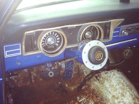 1966 Ford Ranchero - dash work
