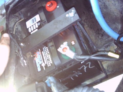 1966 Ford Ranchero - home made battery box