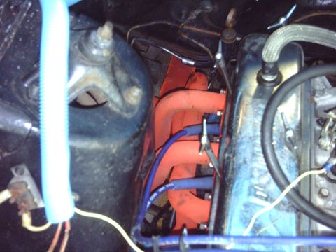 1966 Ford Ranchero - home painted headers