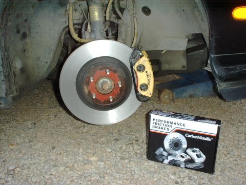 1997 Ford Taurus - '99 Cobra brakes on a '97 Ford SHO. Second set of pads.