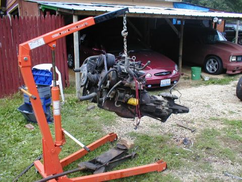 1998 Ford Taurus - The 2.8 and the 5 speed tranny is out.