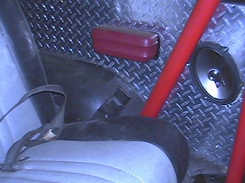1979 Ford Bronco - Backseat and stock GT bar...