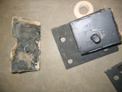 1979 Ford Bronco - WOW! Look at the half of my passenger side one... the rubber was no longer one piece... glad I replaced them before something bad happened!