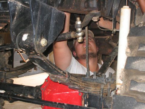 1979 Ford Bronco - Me working...