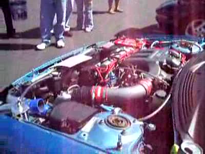 1991 Ford Probe - Another look at Dan's new turbo setup.