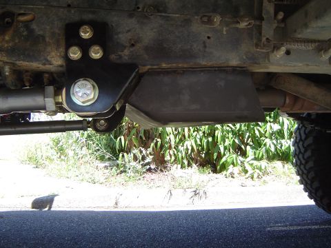 1989 Ford Bronco - Put my Mark Z modded skidplate on