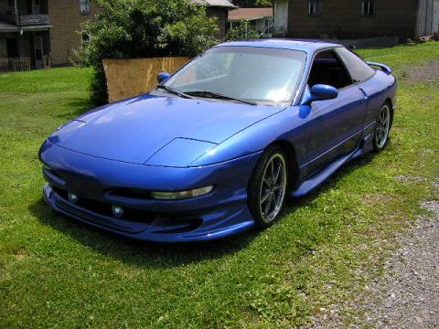 1994 Ford Probe - This 1994 Ford Probe GT features a distinctive aerodynamic body style and a vibrant blue finish.
