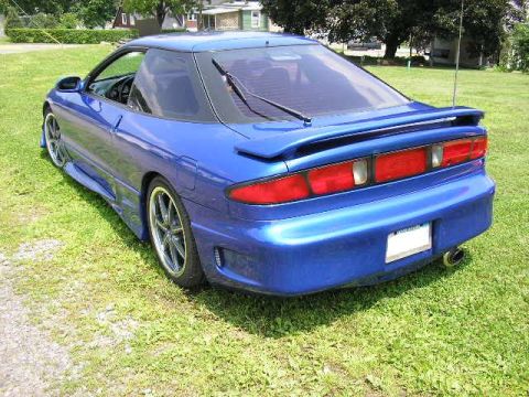 1994 Ford Probe - Blue 1994 Ford Probe GT with aftermarket wheels and body kit.