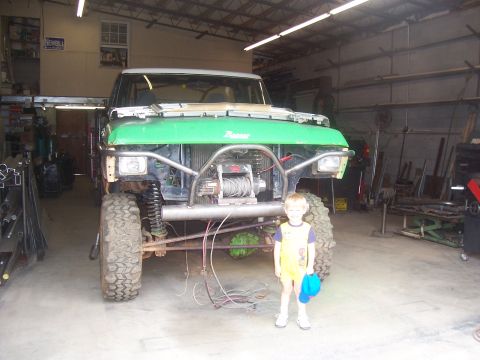 1978 Ford Bronco - beginning of bumper