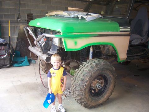1978 Ford Bronco - rub rail