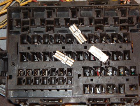 1983 Ford Bronco - The bus bar terminals will fall out if the block is held upright & level while their lock tabs are pried back. See also: [url=https://www.s…