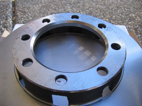 1994 Ford Bronco - late 70's Chevy rotor. note the chamfer that shold press against the backside of a front hub