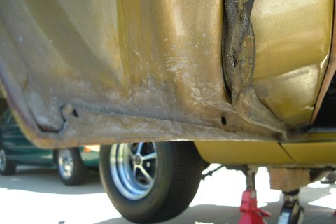 1972 Ford Torino - Drivers Door bottom