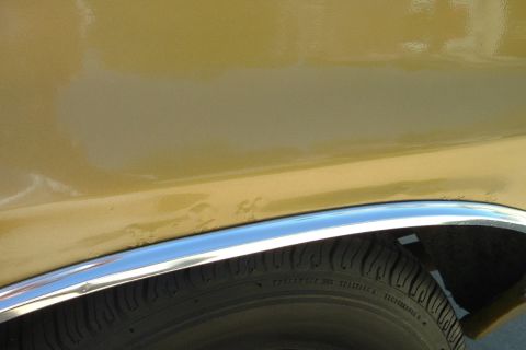 1972 Ford Torino - Driver Rust Wheel well