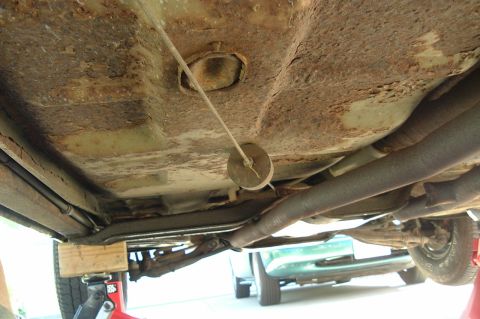 1972 Ford Torino - Floor pan driver side