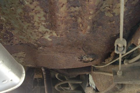 1972 Ford Torino - Floor pan drives side