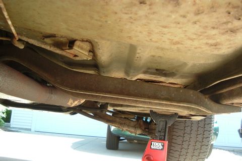 1972 Ford Torino - Floor pan pass side