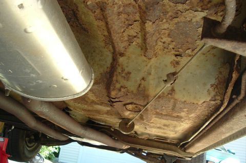 1972 Ford Torino - Floor pan pass side