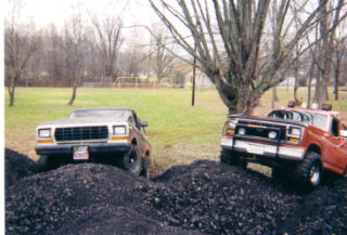 1979 Ford Bronco - macks is on the right