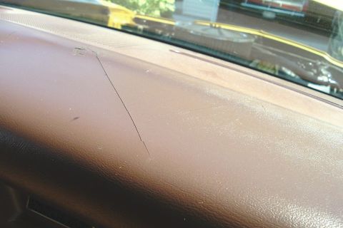 1972 Ford Torino - Dash top 2