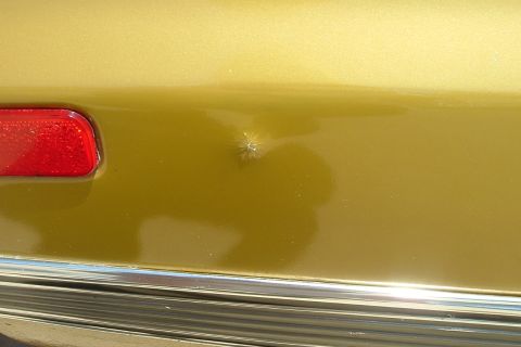 1972 Ford Torino - Pass side dimple