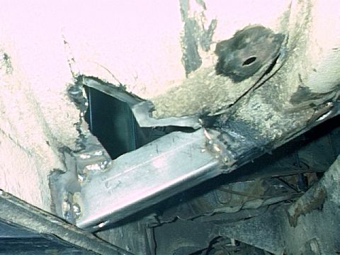 1979 Ford Bronco - Driver's Side - Body crossmember.
