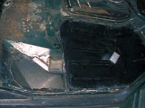 1979 Ford Bronco - Passenger Side - Completed floor.