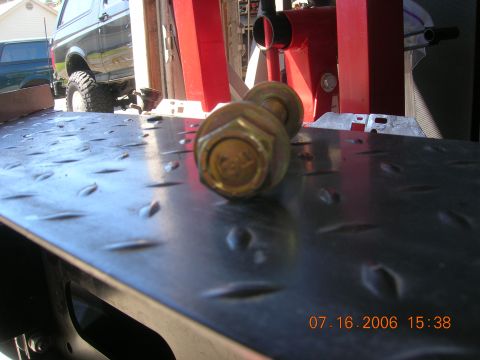 1996 Ford Bronco - F911 9/16th radius arm pivot bolt. 190,000 psi