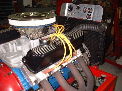 1965 Shelby Cobra - This engine features Cobra valve covers and a chrome air cleaner assembly.