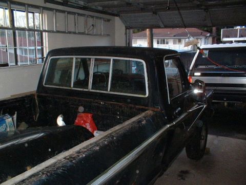 1979 Ford Bronco - Just fits in the garage.