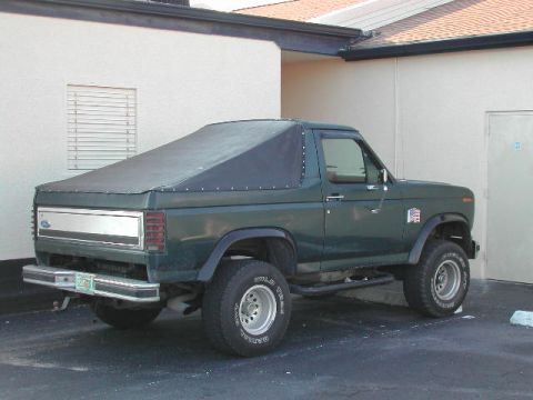 1985 Ford Bronco - Fast Back Soft Top